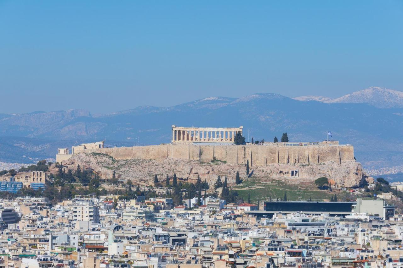 Acropolis View Apartment For 4 Ppl Atene Esterno foto